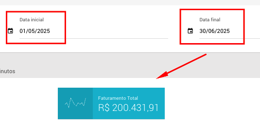 Prova de Faturamento